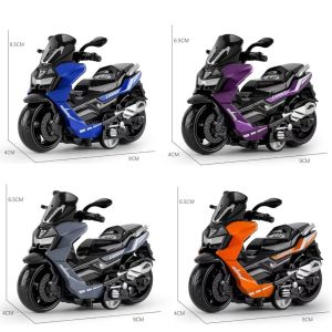 Jumbo Size Scooty Pushback Keyring (12pc Pack)