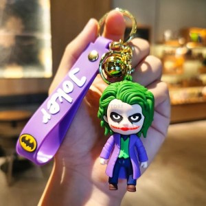 Joker Purple 3D Keychain ( Pack of 12pcs)