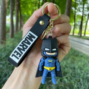 Batt-man Blue 3D Keychain (Pack of 12pcs )