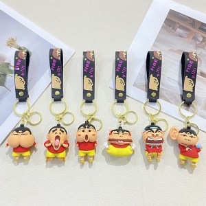 Shinchan Multi Reaction PVC Keychain 12pcs