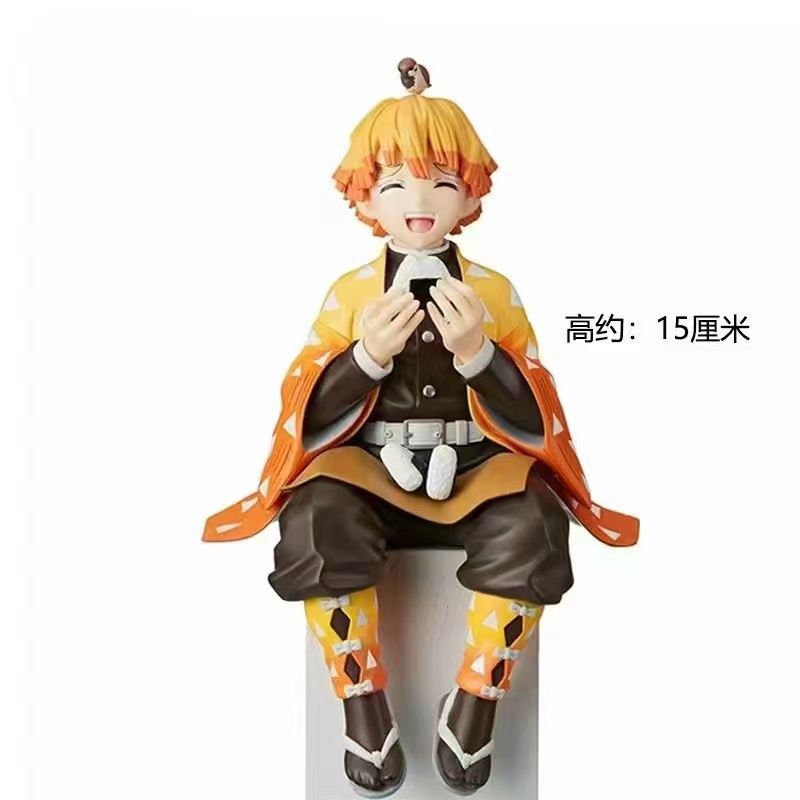 5Pcs Zenitsu Sitting Figure