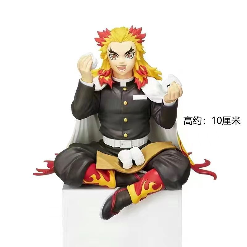 5Pcs Rengoku Sitting Figure