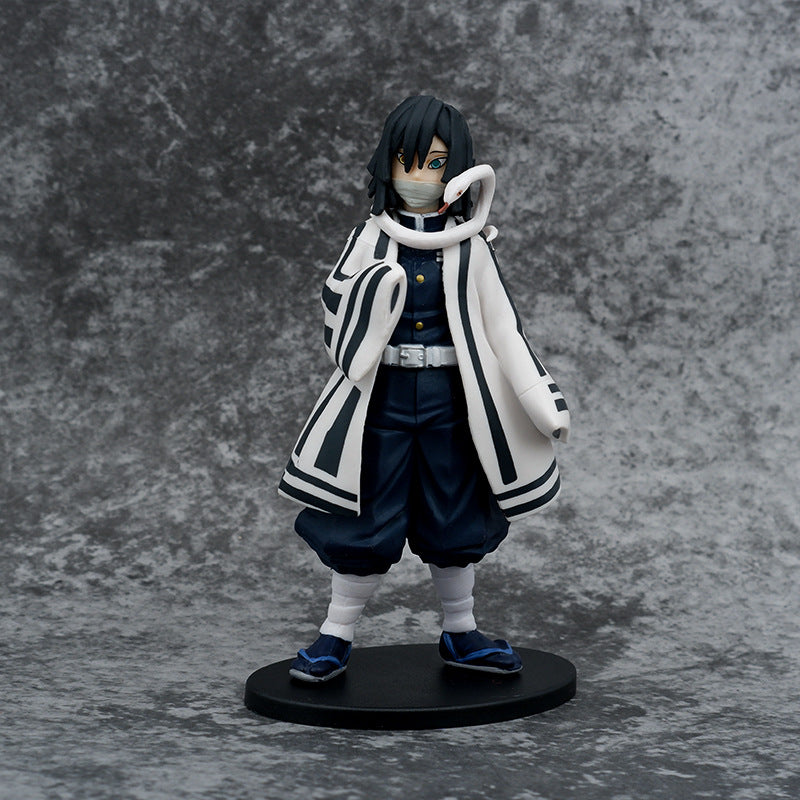 5Pcs Obanai Iguro Standing Figure