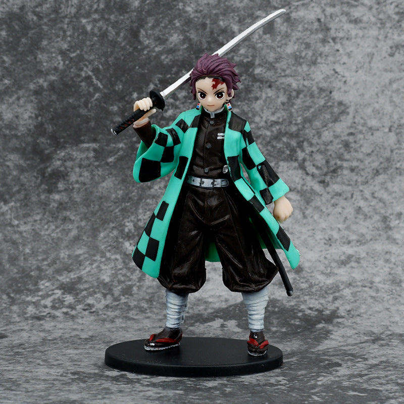 5Pcs Tanjiro Standing Figure