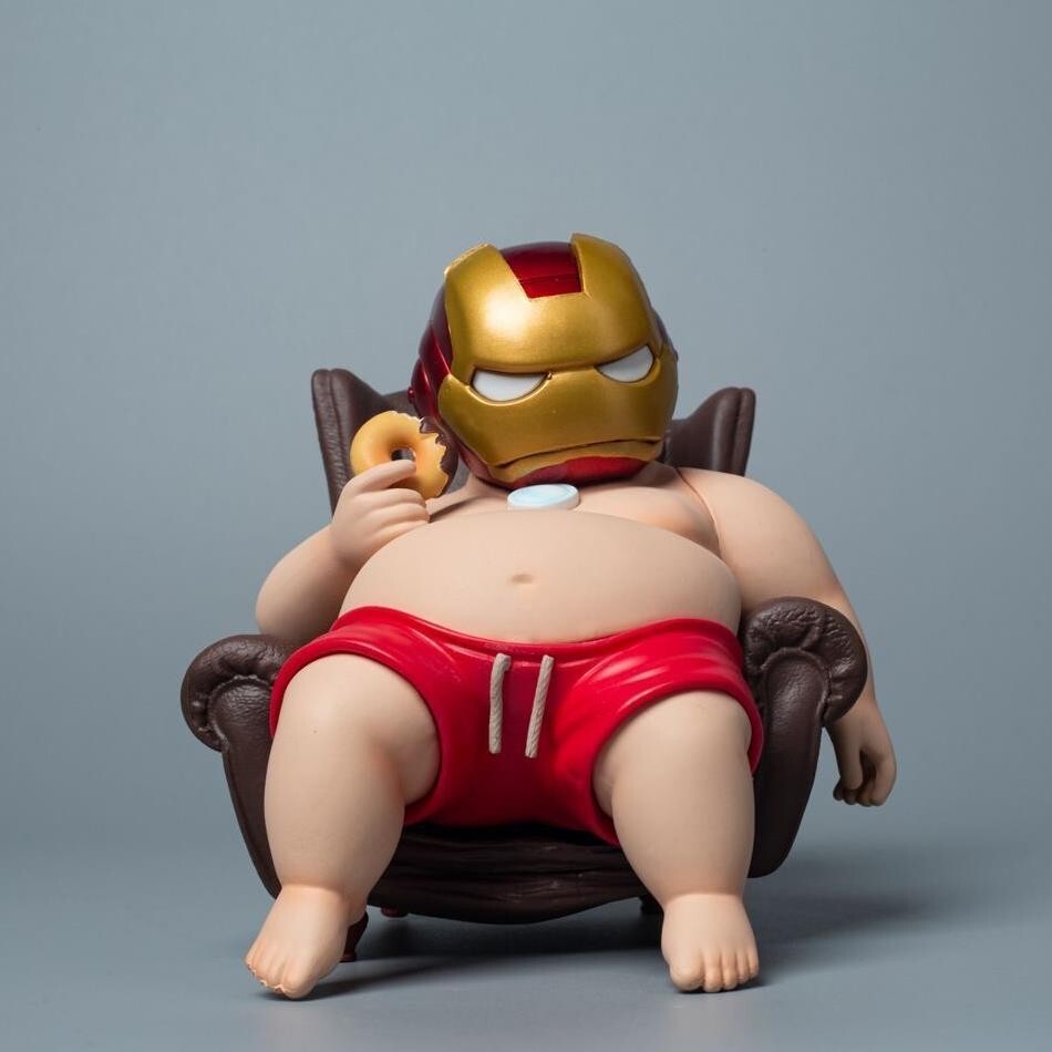2Pcs Ironman On The Couch