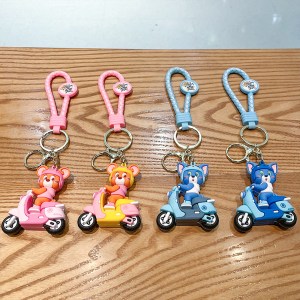 Tom-Jerry Scooty New 3d Keychains Pack of 12pcs