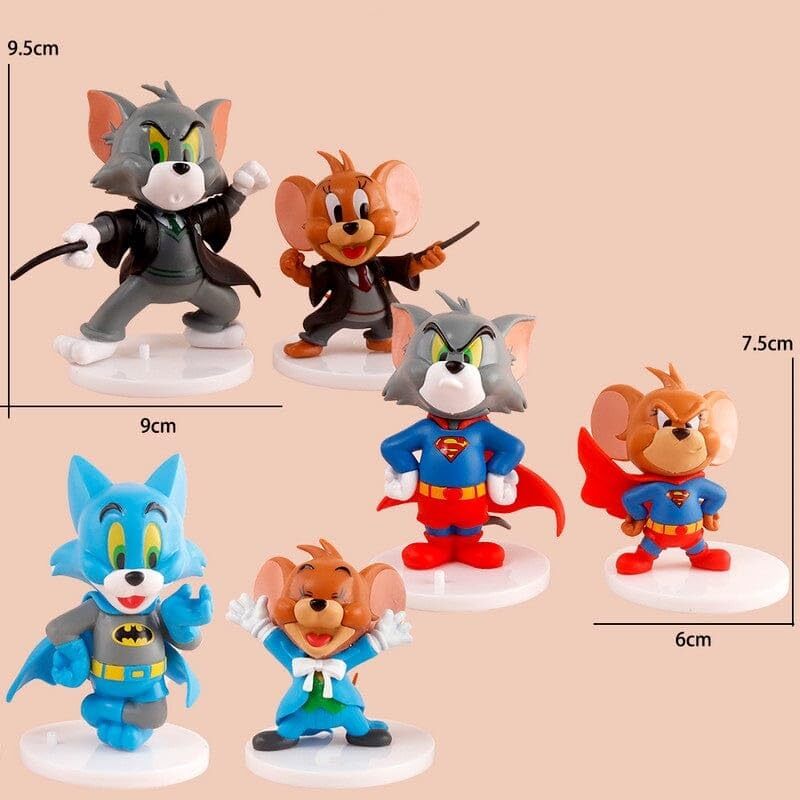 Superhero Tom Jerry Set Of 6