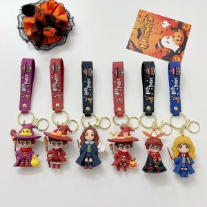 HP New Style PVC Keychains 12pcs
