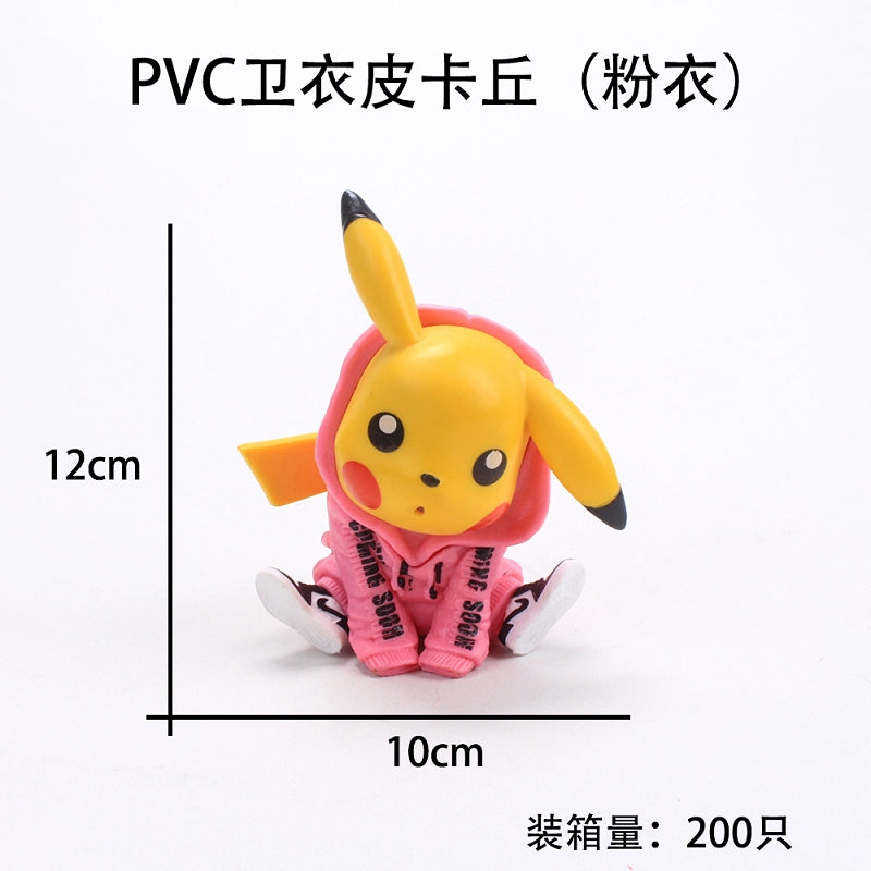 New Pekachu In Pink Dress Action Figure