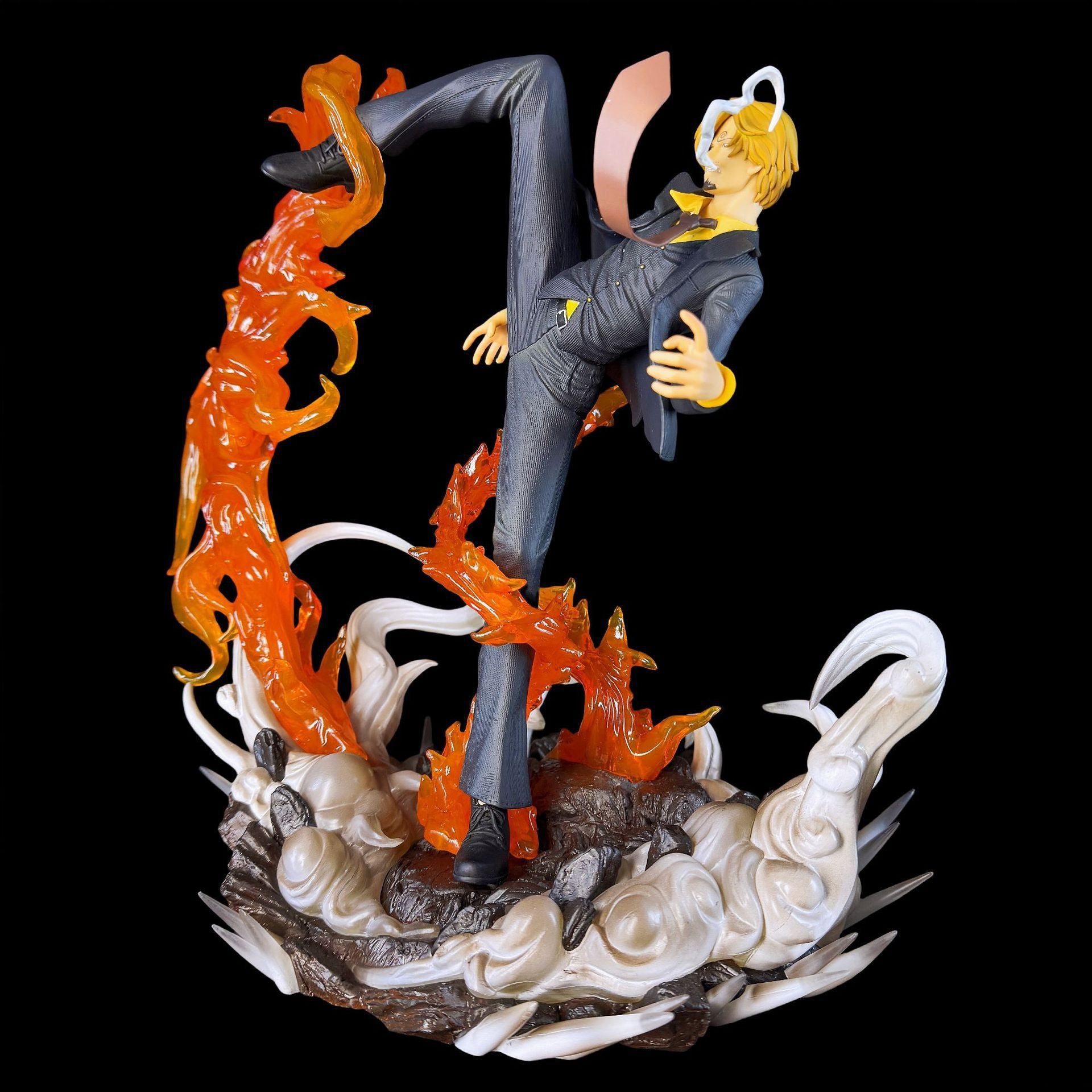 32 cm Sanji Kick Fire Figure
