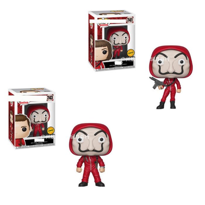 2Pcs Money Heist Pop