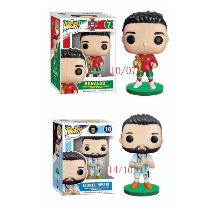 2 Pcs Ronaldo Messi Pop Set