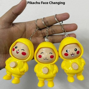 Pikachu New Face Changing Keychian (Pack of 12)