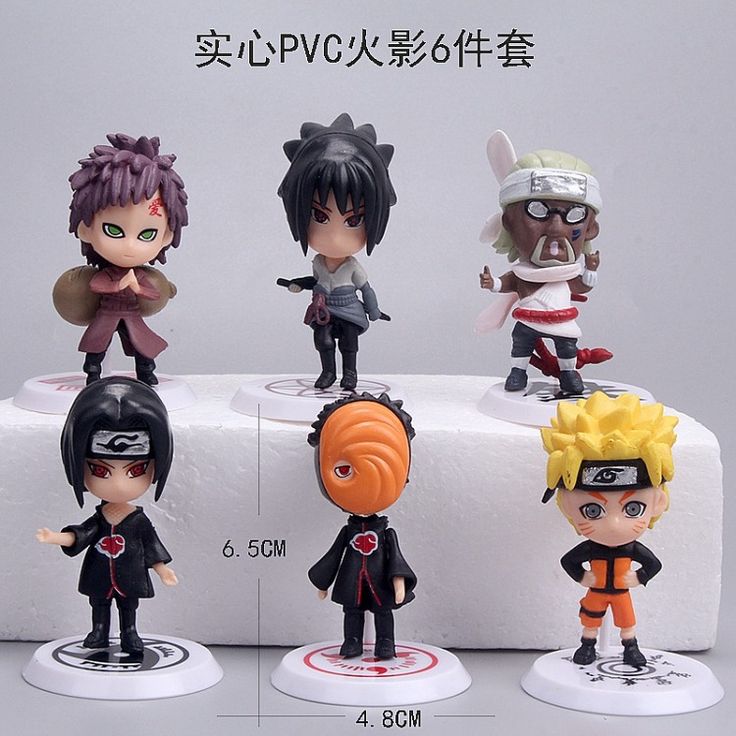Natuto Chibby Set Of 6