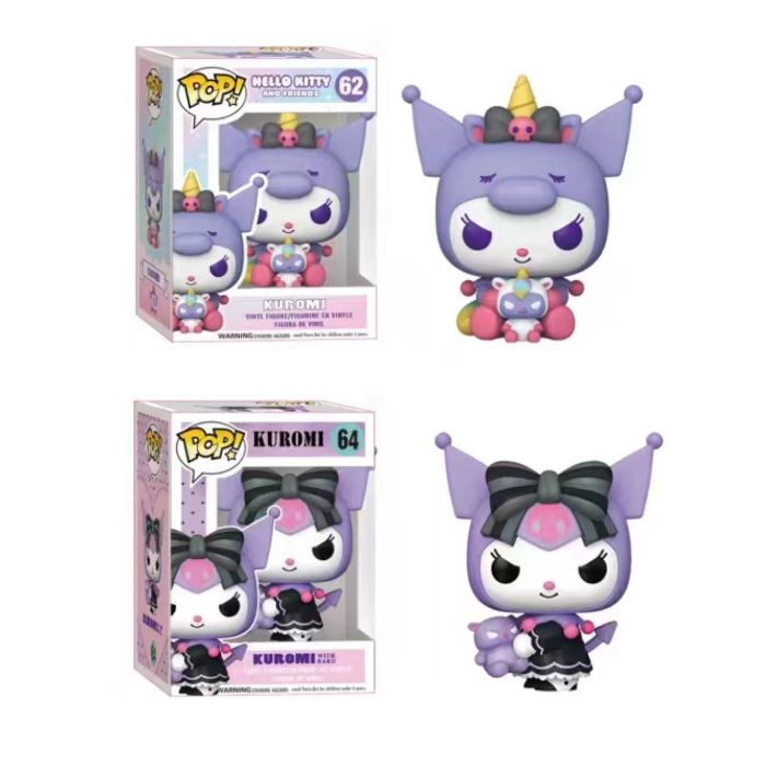 2Pcs Kuromi Funny Pop