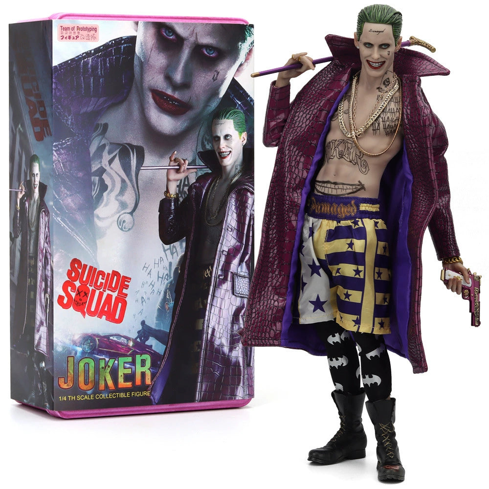 43 cm 1 4 Joker Figure With High Quality Real Clothes Moving Action Figure Og Imported Copy