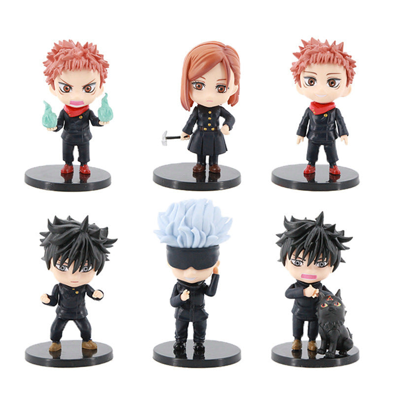 Gojo Set Of 6 New Figures