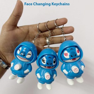 Stitch Face Changing Keychain (Pack of 12pcs)