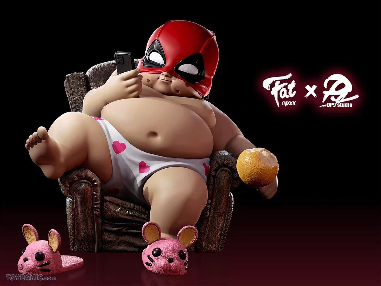 Deadpool Fat Boy Figure Premium Copy