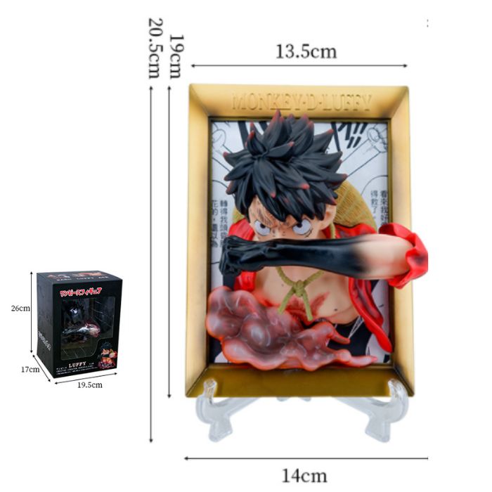 21 14 cm Big Luffy Frame 3D Copy