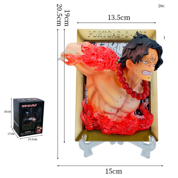 21 14 cm Big Ace One Piece Frame 3D Copy