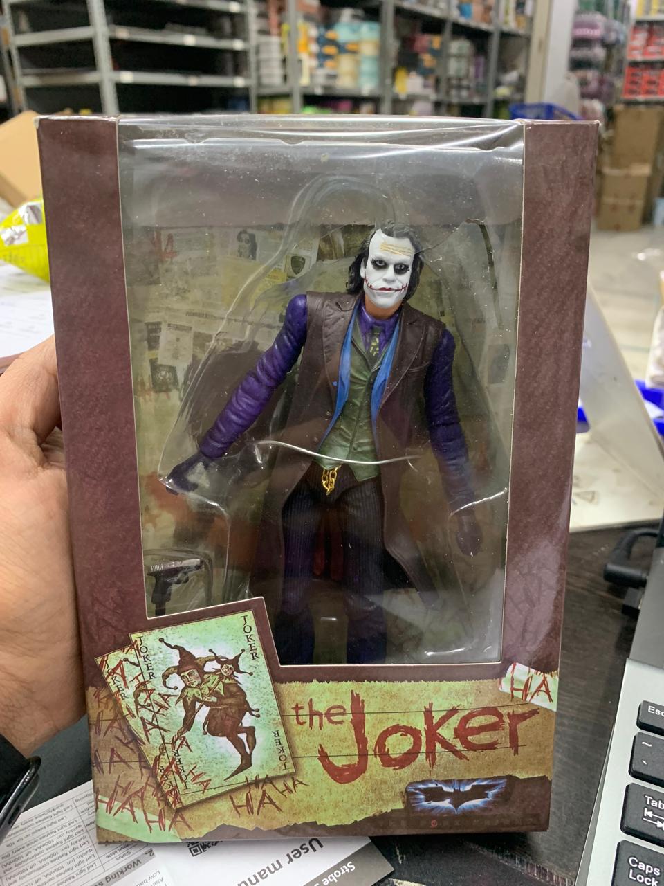 The Dark Knight Shf Joker Heath Ledger Joker Action Figure Model Boxed