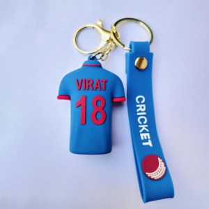 Virat Blue Jersey 3d Keychain Pack of 12Pcs