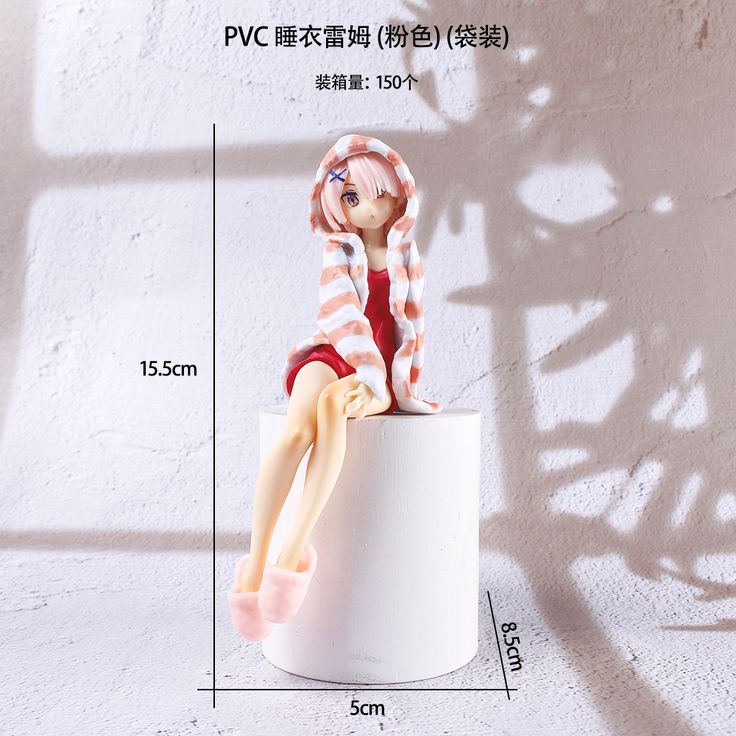 Rem Sitting In Red Tshirt And Zipper