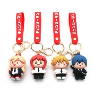 Chainsaw Man 3d Keychains Pack of 12pcs