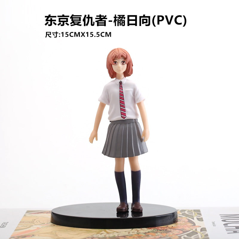 Tokyo Revengers Anime Action Figures 16Cms Hinata Tachibana Action Figures