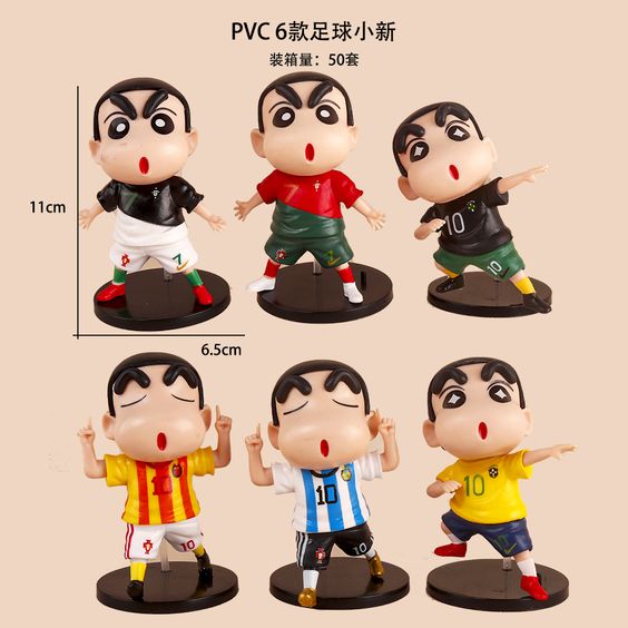 Shinchan Footballers Set