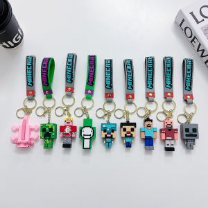 Minecraft 3d keychains pack of 12pcs