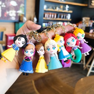 Princess PVC Keychains 12pcs