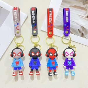 Spiderrman Headphones 3d keychains Pack of 12pcs