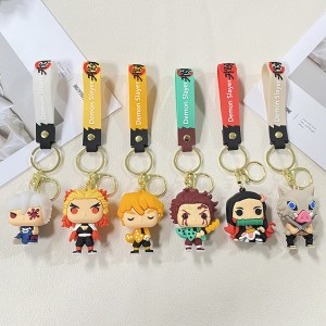 Demon Slayer New 3d Keychain (Set of 12Pcs)